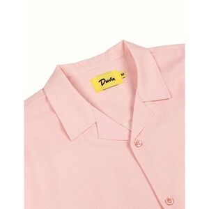 Duvin Basics Leisure Stretch‎ Buttonup Blush Pink Small New With Tags
